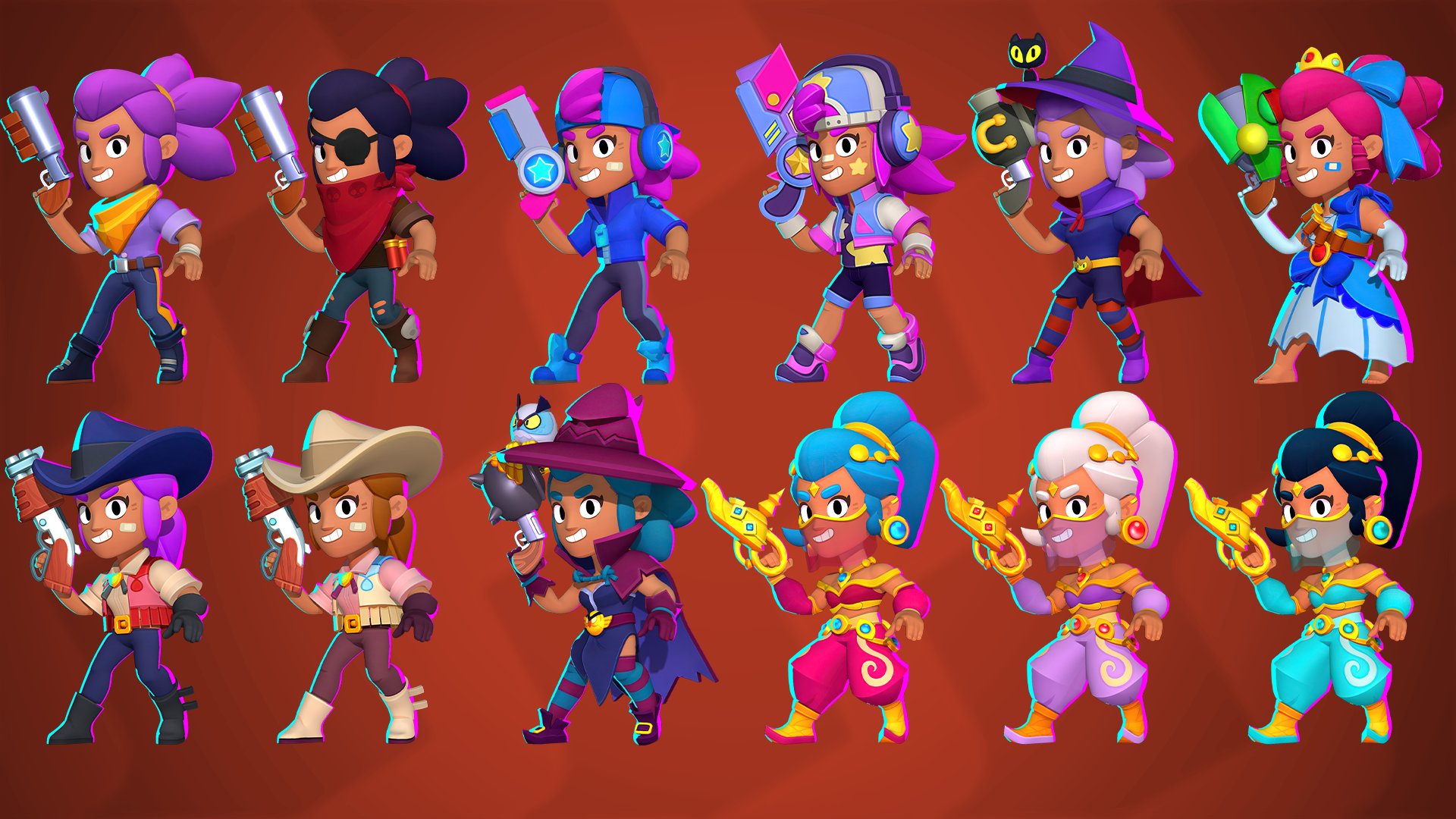 BRAWL STARS - EN İYİ SHELLY KOSTÜMÜ